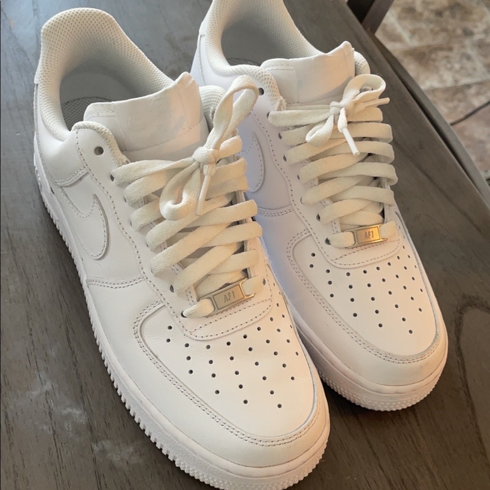 Air force ones only worn a couple times